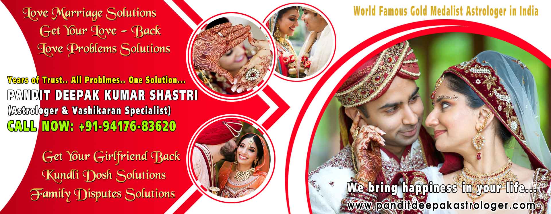 Love Marriage Vashikaran Specialist Astrologer in India punjab ludhiana hoshiarpur